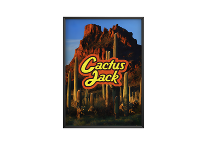 Cactus Jack Mountains Poster | Hype Posters
