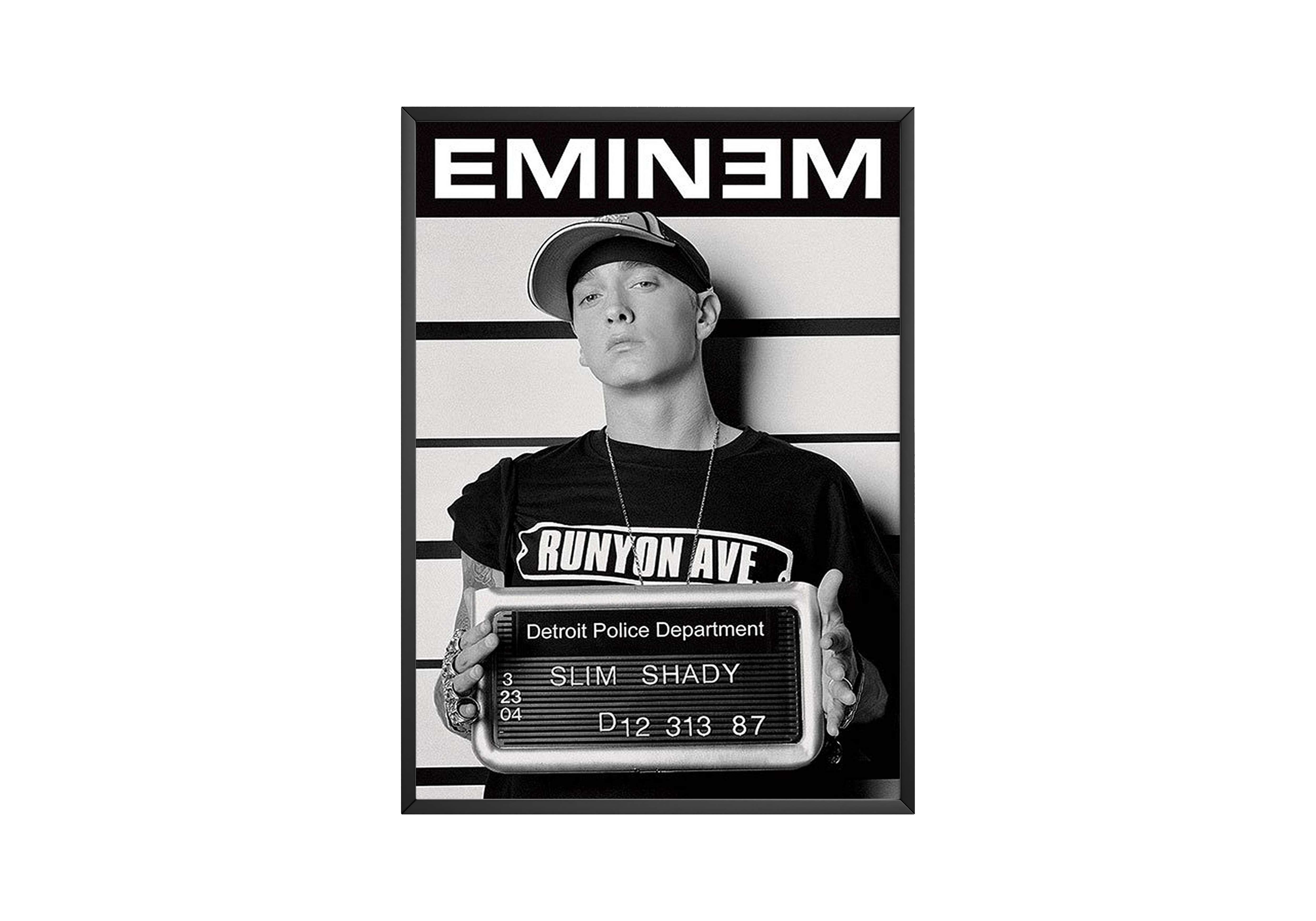 Eminem 'Slim Shady' Poster | Hype Posters