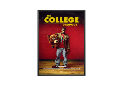 Kanye West 'The College Dropout' V2 Poster | Hype Posters