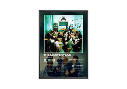 Oasis 'The Masterplan' Album Poster | Hype Posters