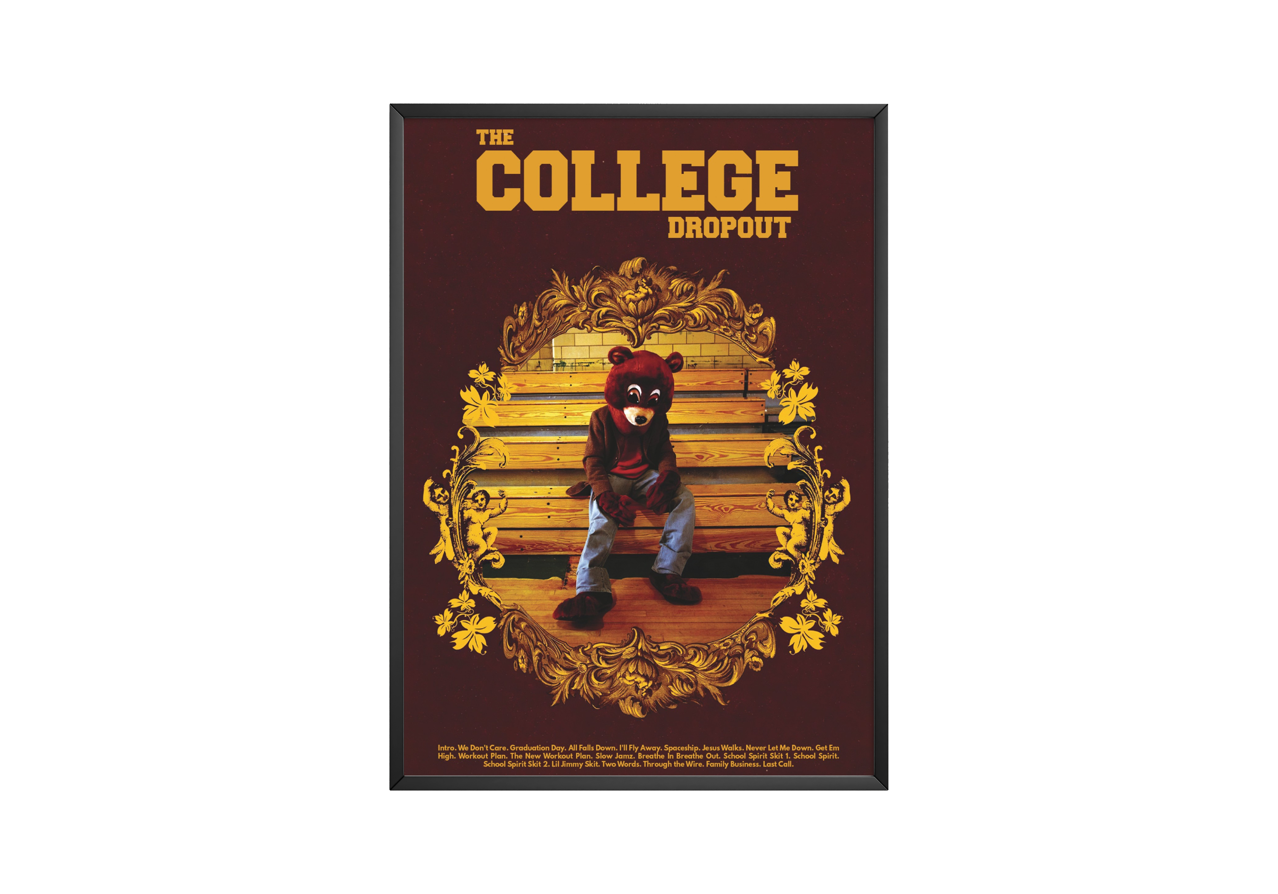 Kanye West 'The College Dropout' V1 Poster | Hype Posters