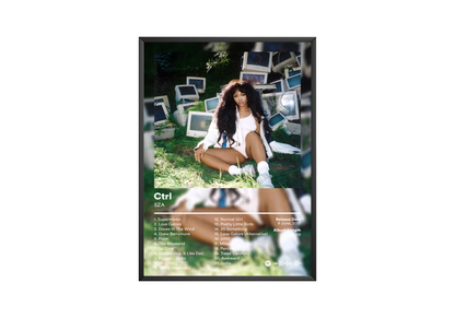SZA 'Ctrl' Album Poster | Hype Posters