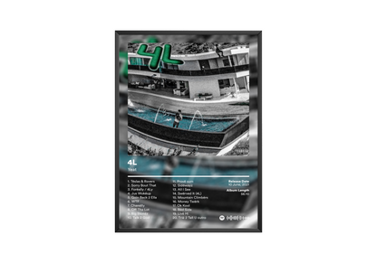 Yeat '4L' Album Poster | Hype Posters