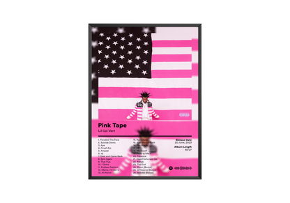Lil Uzi Vert 'Pink Tape' Album Poster | Hype Posters