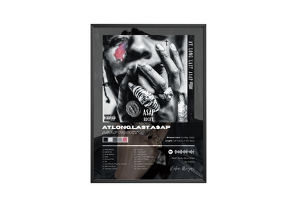 Asap Rocky 'At Long Last' Album Poster | Hype Posters