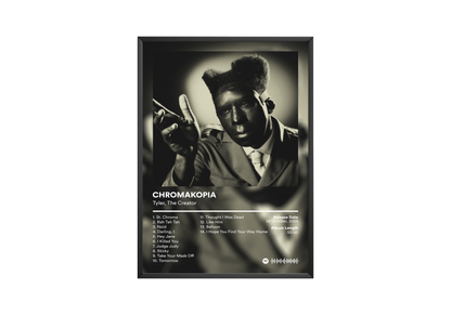 Tyler The Creator 'CHROMAKOPIA' Album Poster | Hype Posters