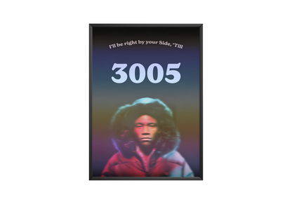 Childish Gambino '3005' Poster | Hype Posters