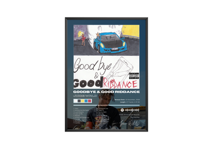 Juice WRLD 'Goodbye & Good Riddance' Album Poster | Hype Posters