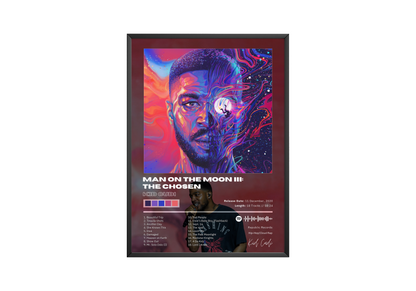 Kid Cudi 'Man On The Moon III' Album Poster | Hype Posters