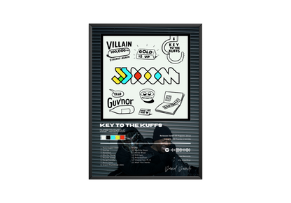 MF DOOM 'Key To The Cuffs' Album Poster | Hype Posters