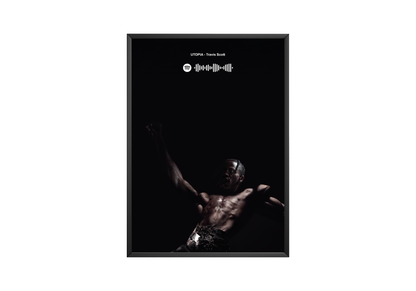 Travis Scott 'Utopia' Spotify Poster | Hype Posters