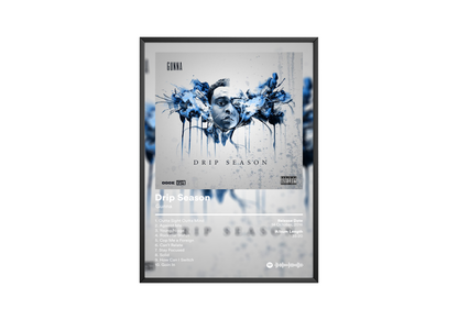 Gunna 'Drip Season' Album Poster | Hype Posters
