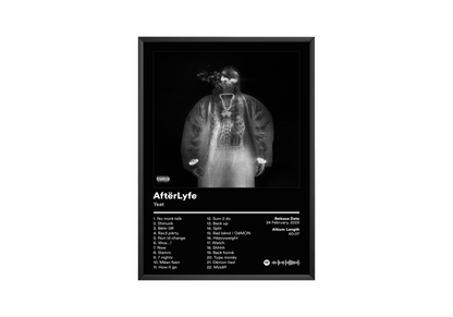 Yeat 'AftërLyfe' Album Poster | Hype Posters