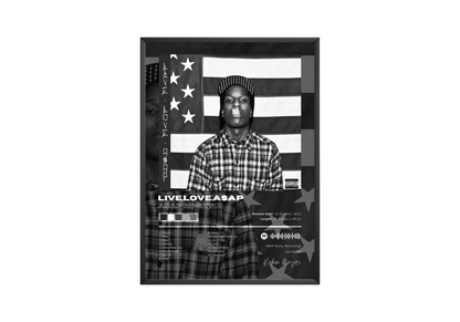 Asap Rocky 'Live Love A$ap' Album Poster | Hype Posters