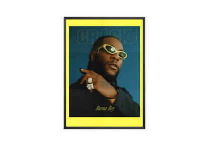 Burna Boy 'Crack Magazine' Poster | Hype Posters