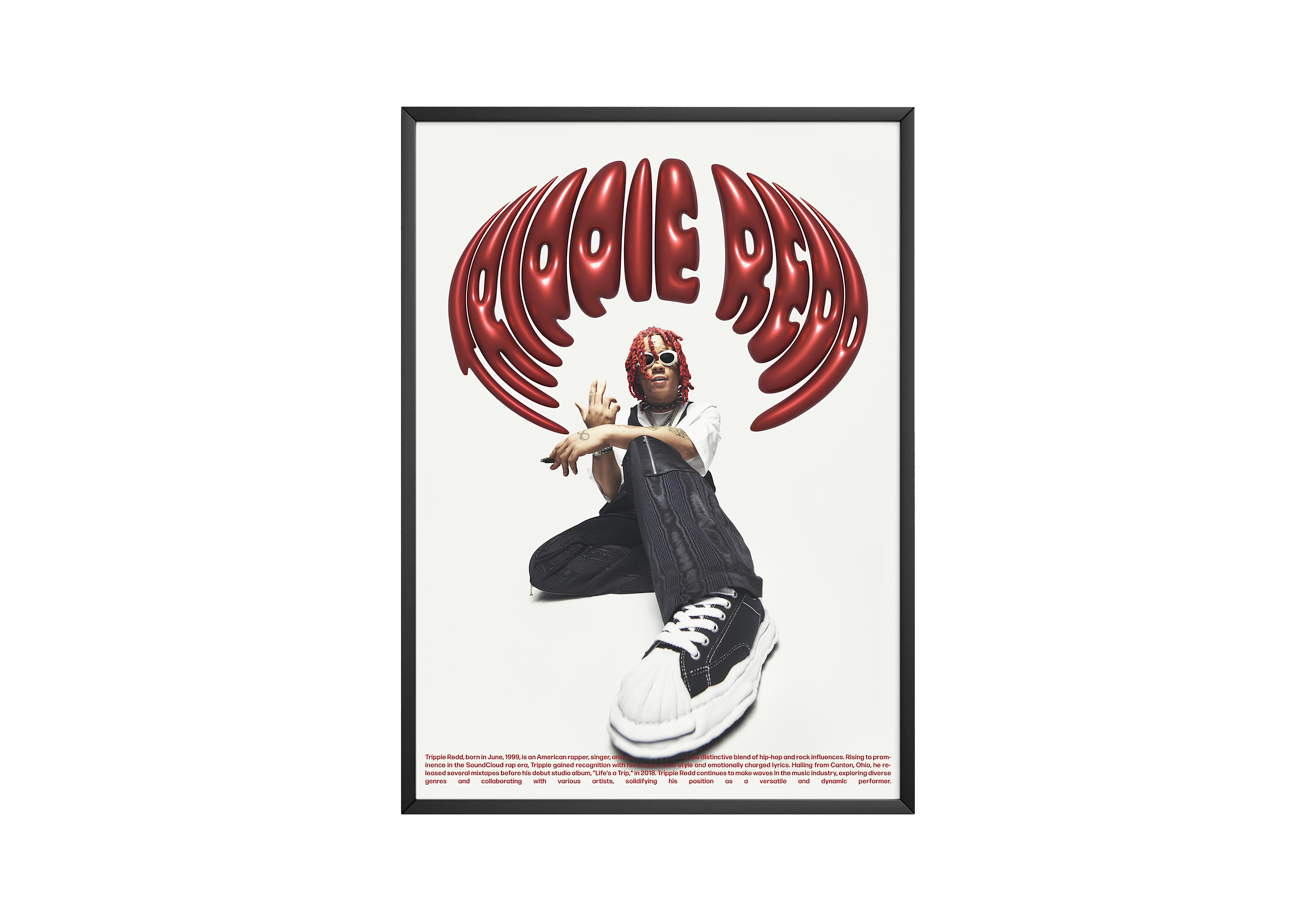 Trippie Red 'Focus' Poster | Hype Posters