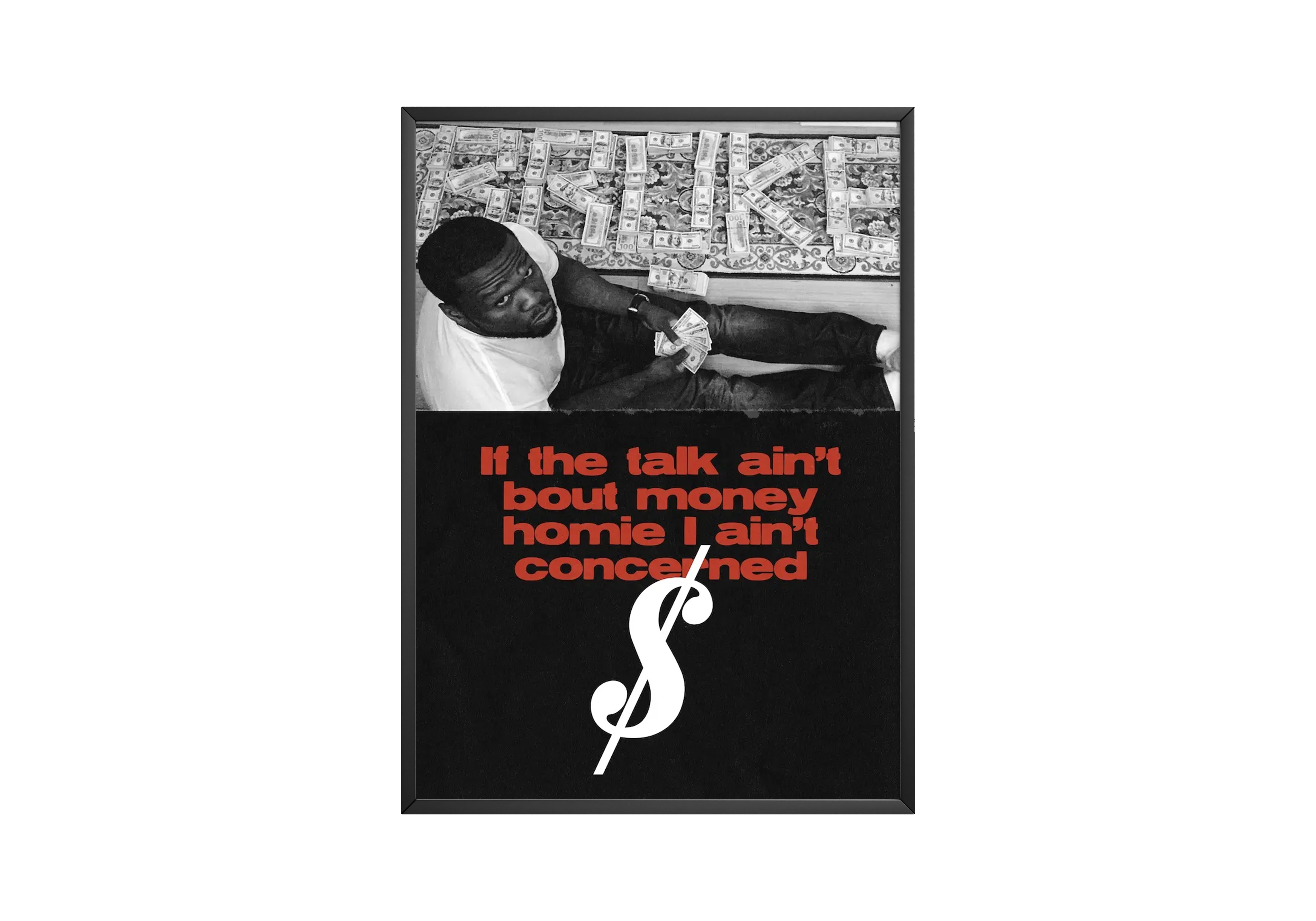 50 Cent - Money Talk Poster | Hype Posters