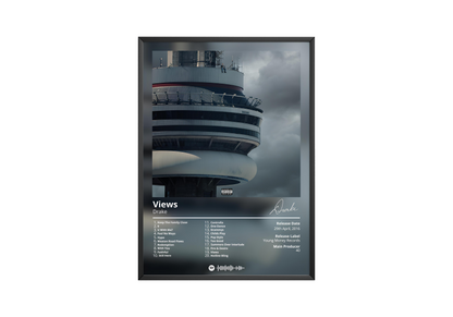 Drake 'Views' Album Poster | Hype Posters