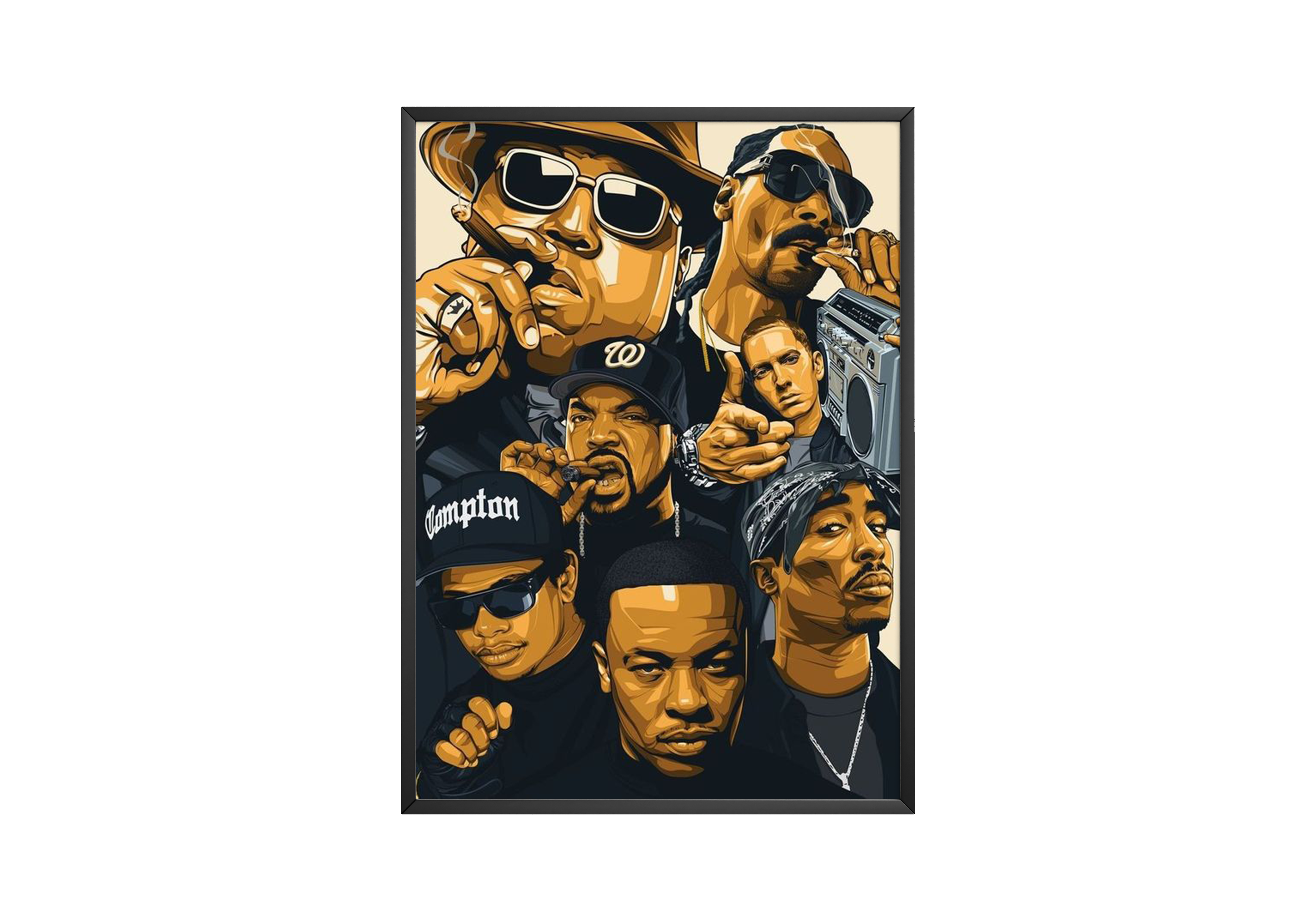 Rap Legends Poster | Hype Posters