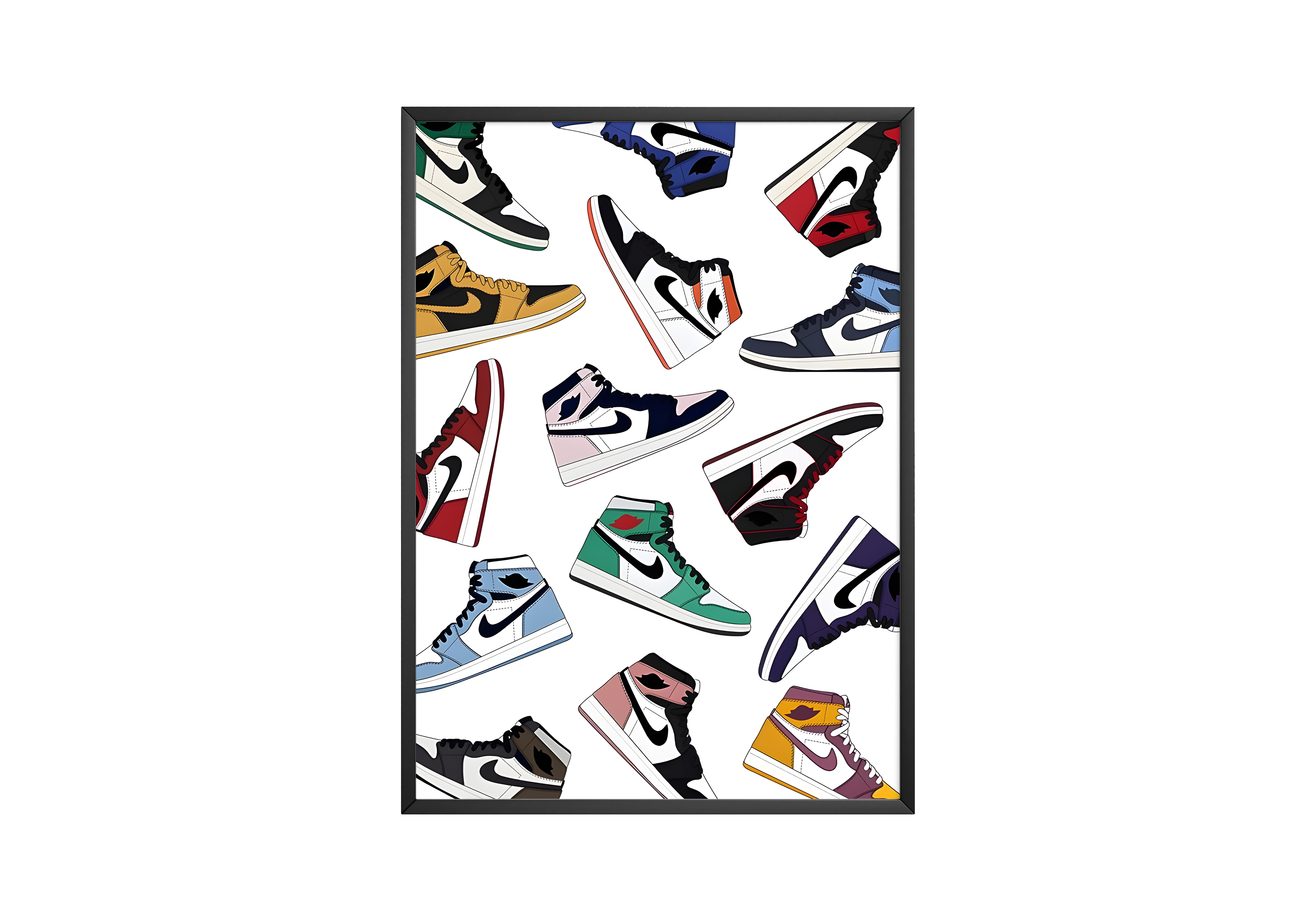 Sneaker Highs Poster | Hype Posters