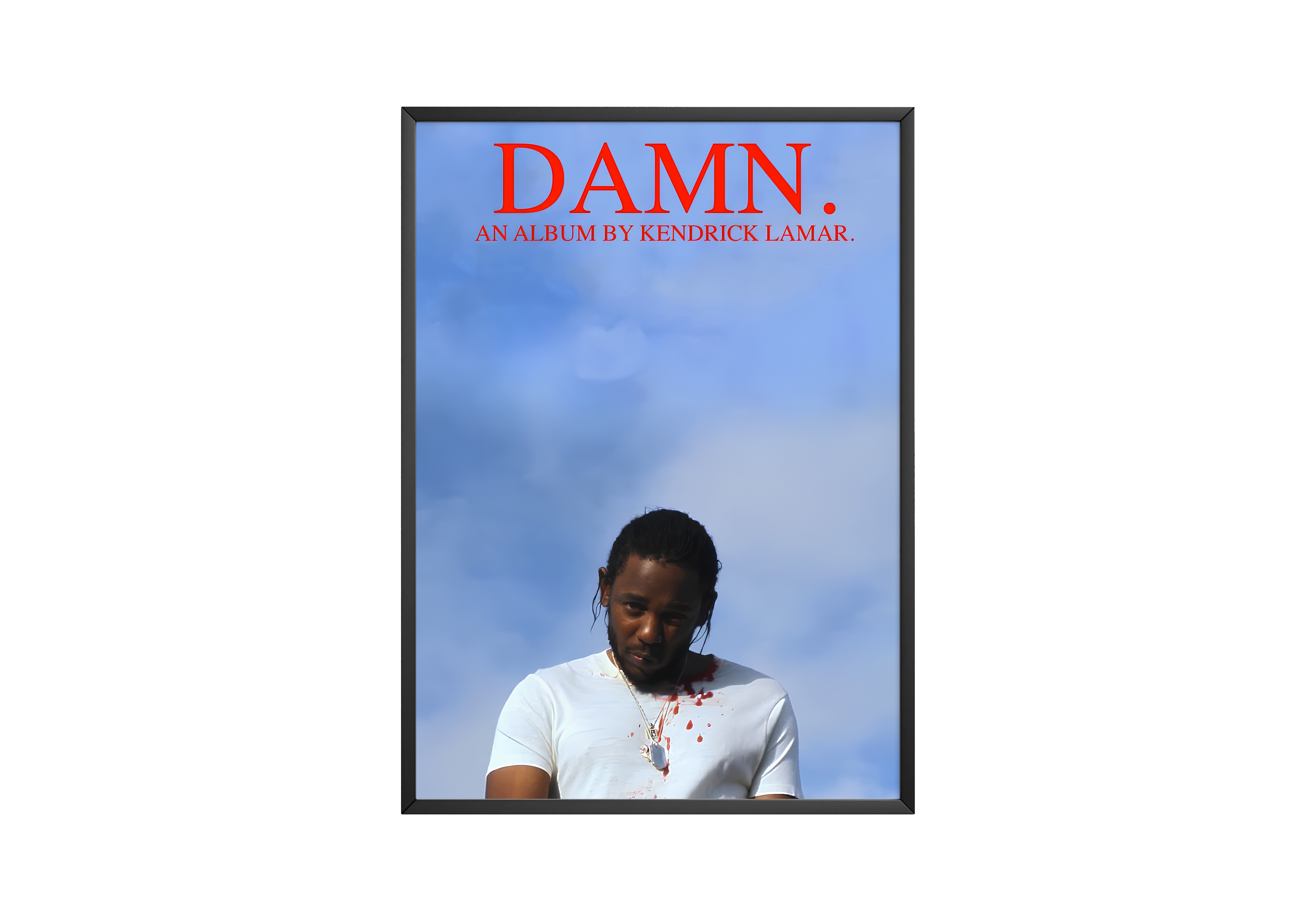 Kendrick Lamar 'DAMN' Skies Poster | Hype Posters