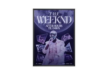 The Weeknd 'After Hours' Tour Poster | Hype Posters