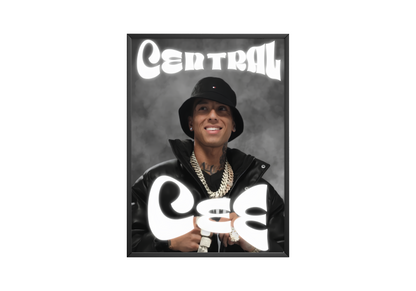 Central Cee 'Glow' Poster | Hype Posters