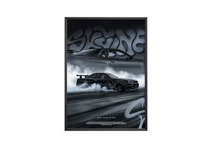 Skyline R34 Poster | Hype Posters
