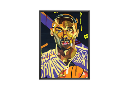 Kobe Bryant Painting Poster | Hype Posters