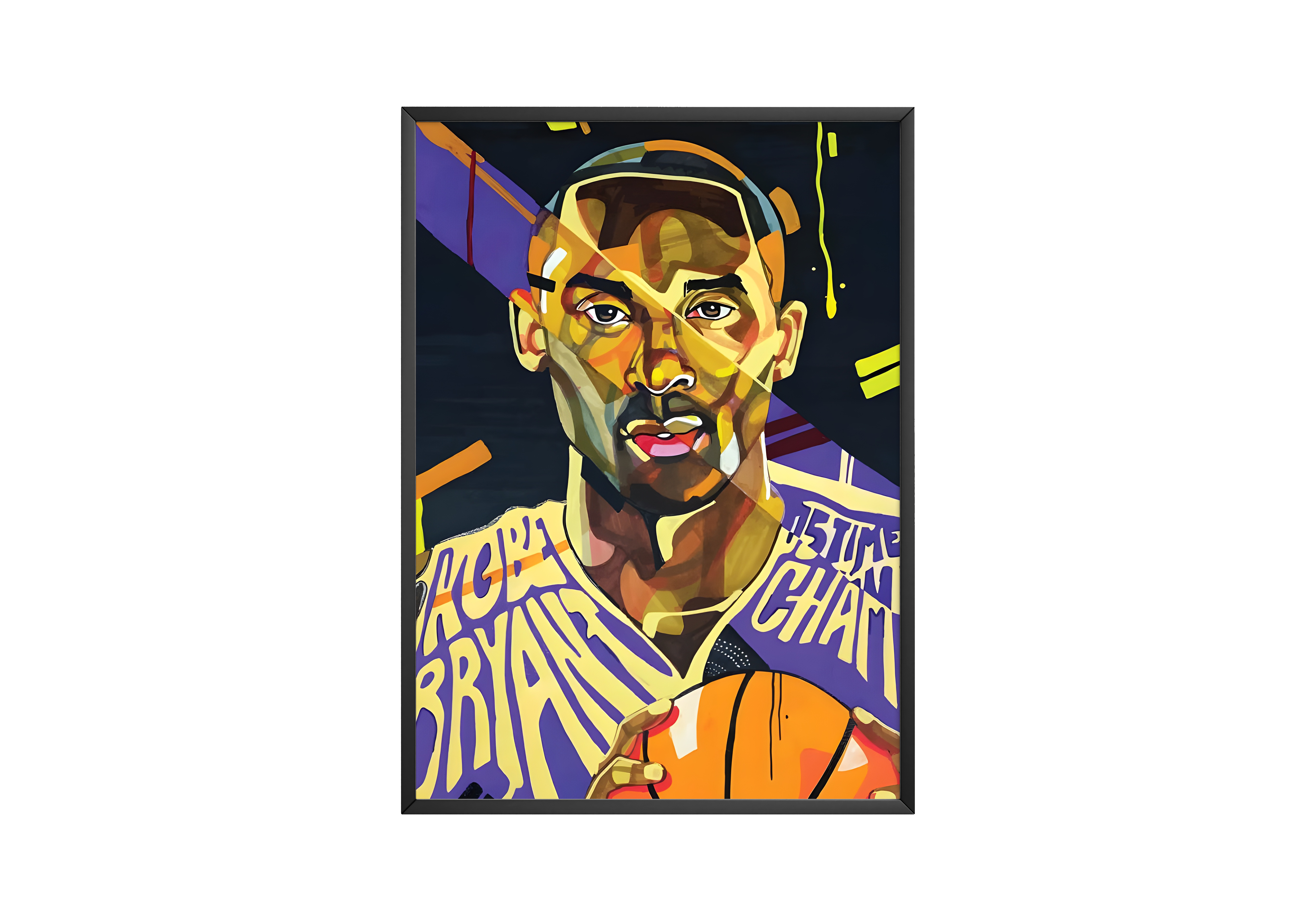 Kobe Bryant Painting Poster | Hype Posters