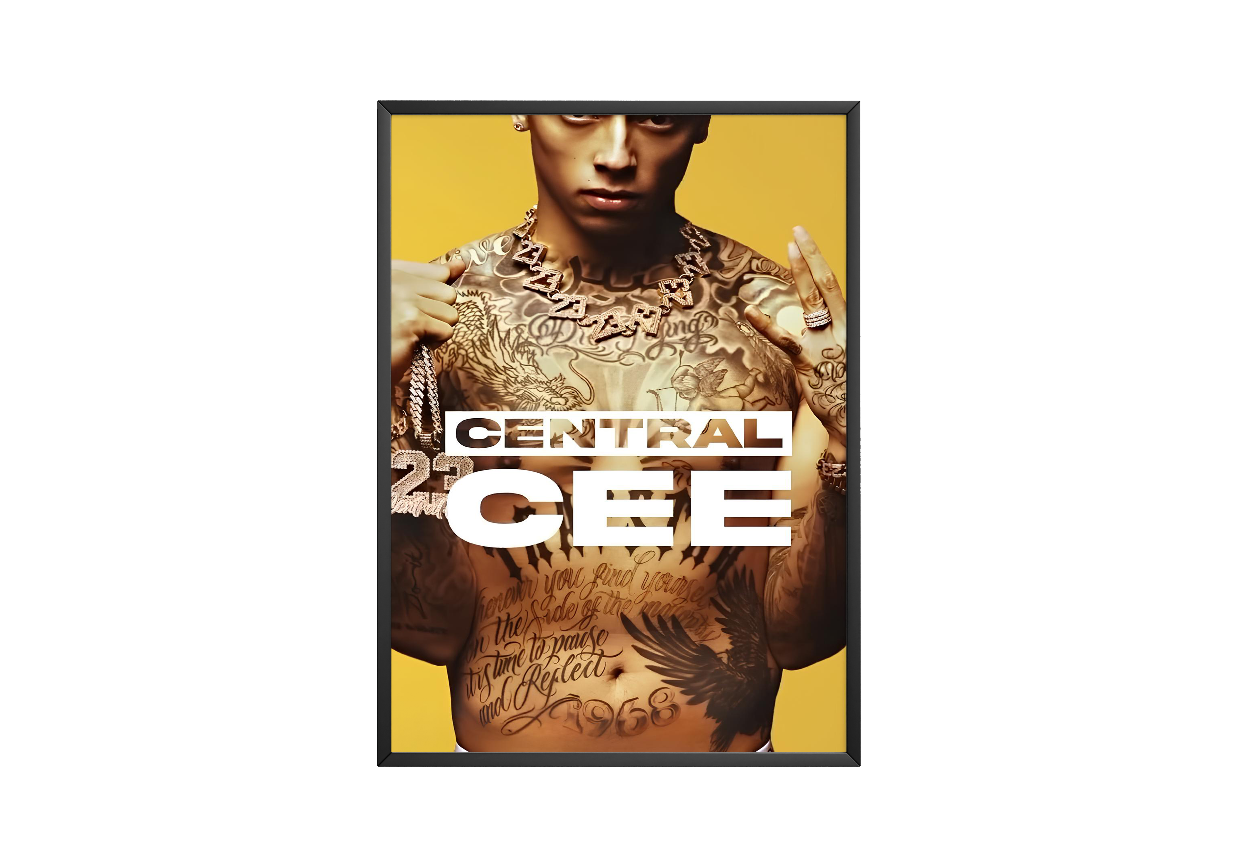 Central Cee 'I Am Cent' Poster | Hype Posters