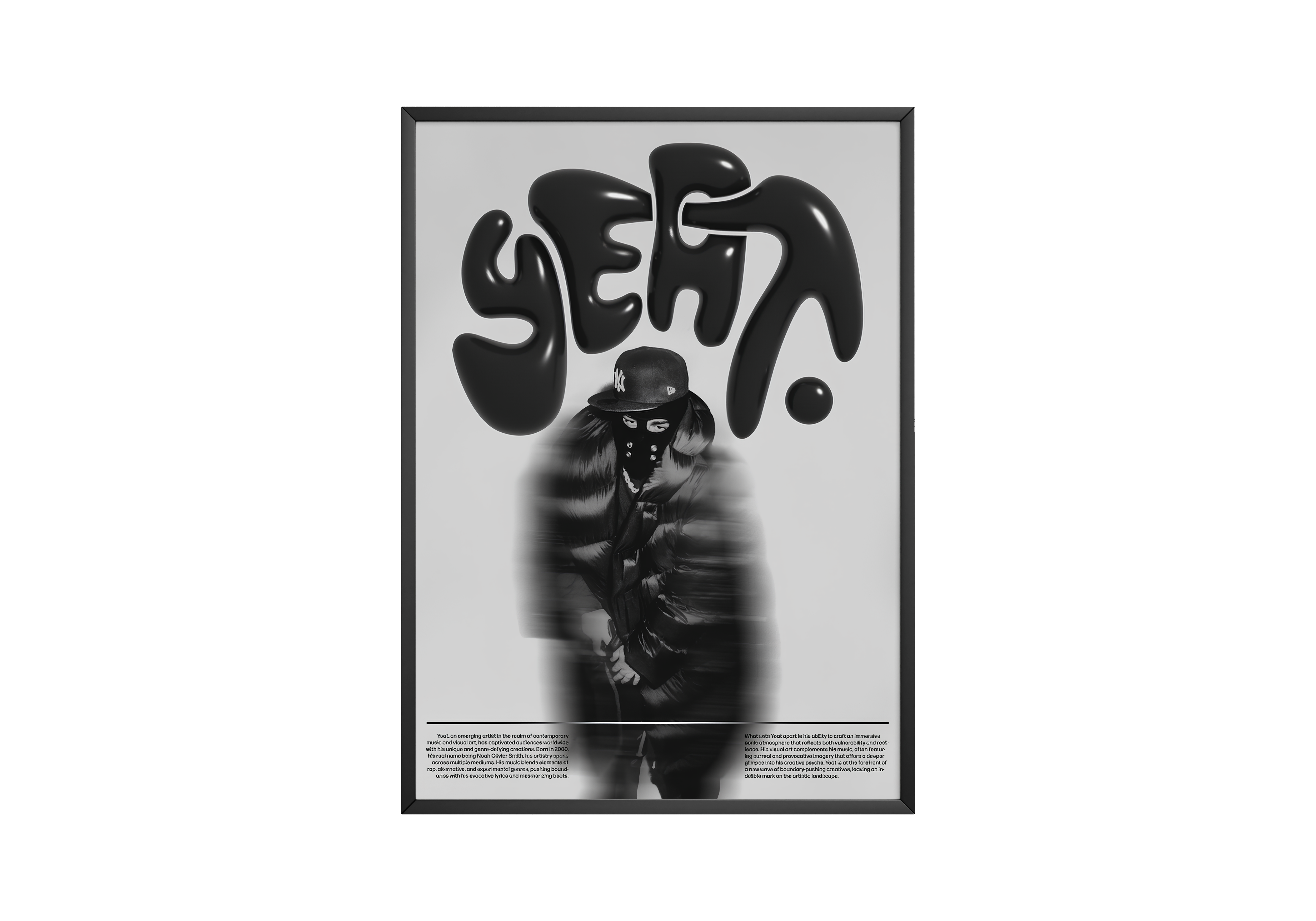 YEAT 'Blurred' Poster | Hype Posters