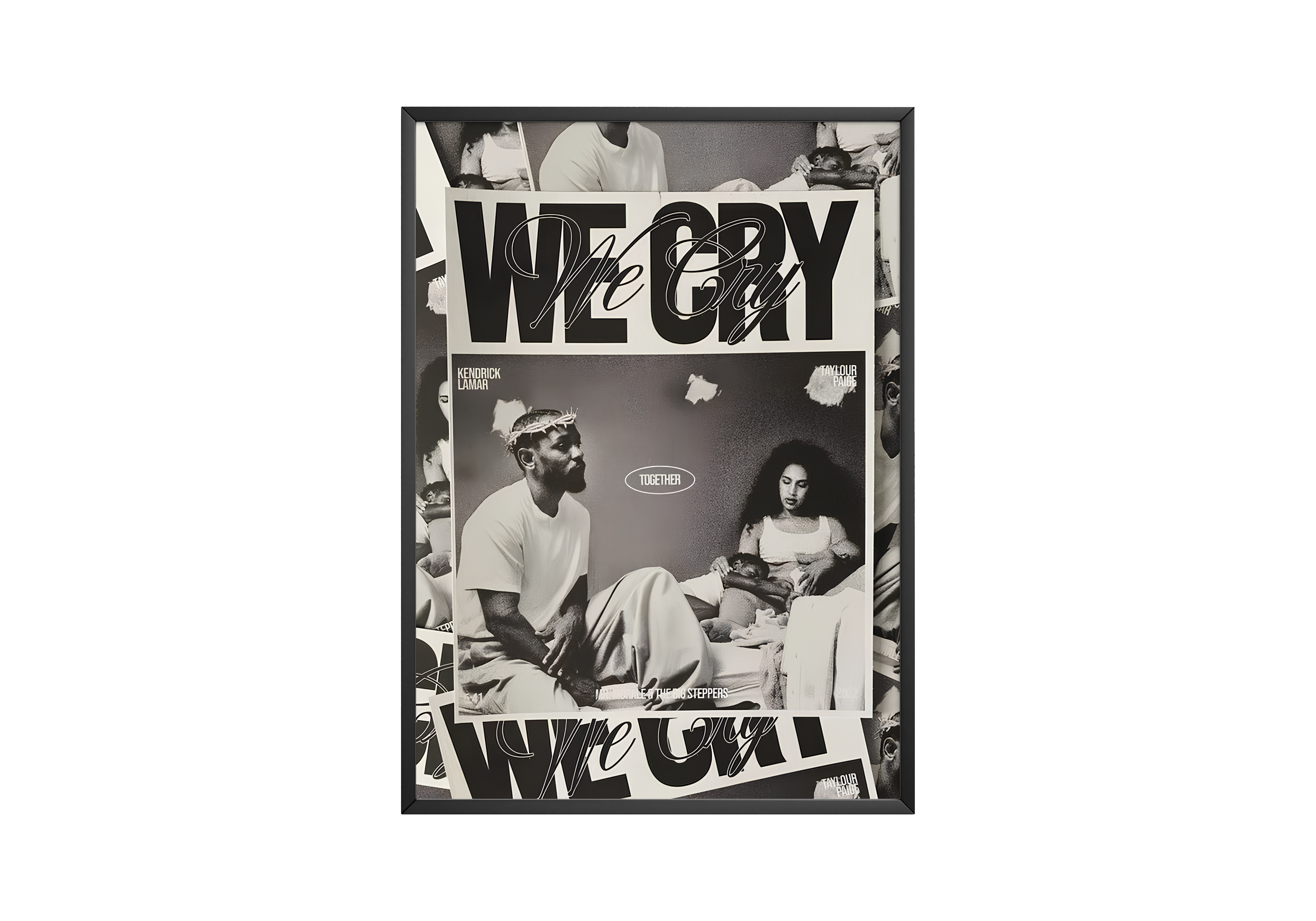 Kendrick Lamar 'We Cry' Poster | Hype Posters