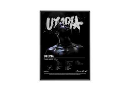 Travis Scott 'Utopia' Album Poster | Hype Posters