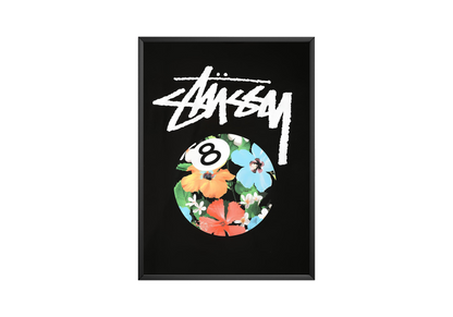 Stussy Flower 8 Ball Poster | Hype Posters