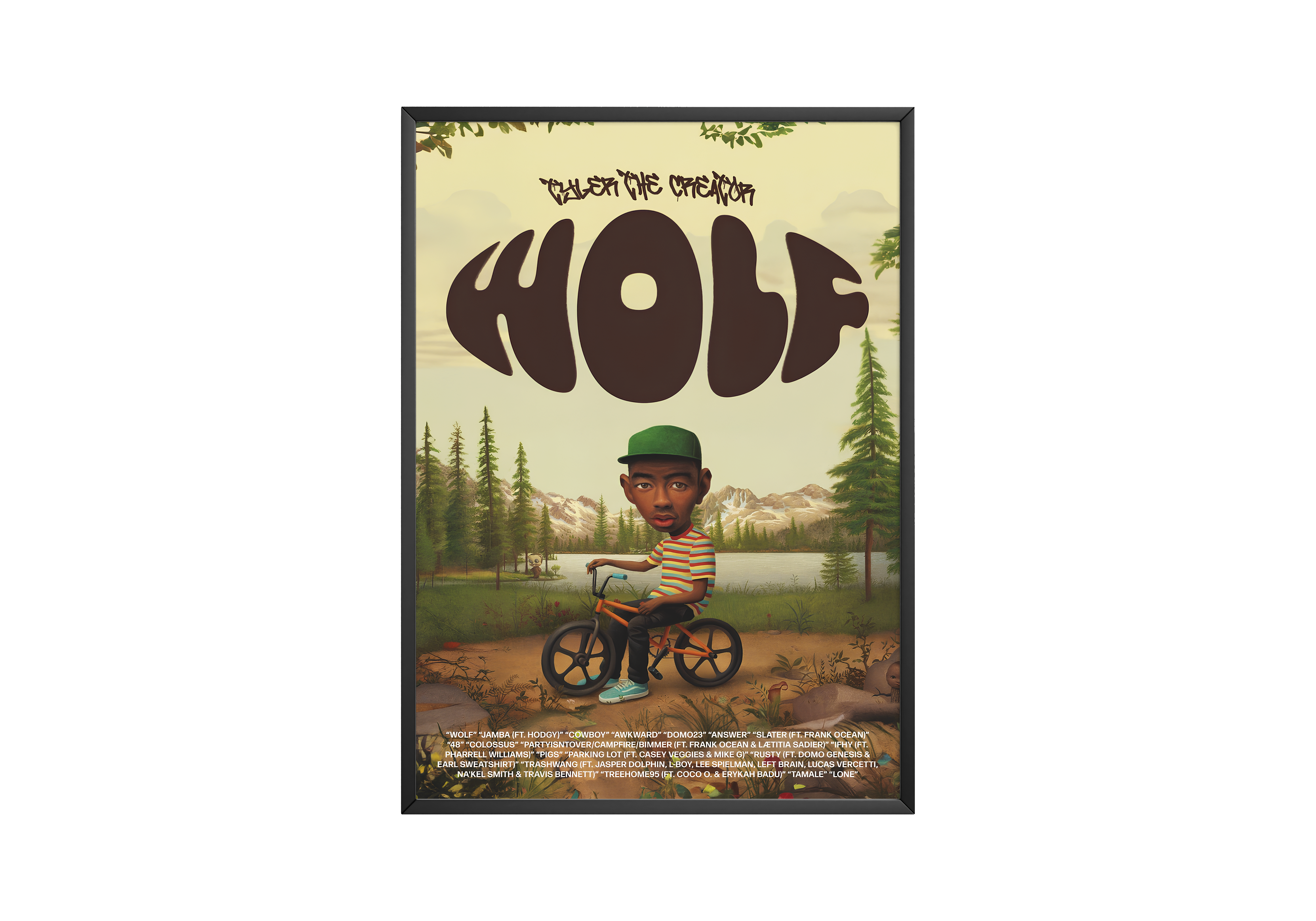 Tyler The Creator 'WOLF' Poster | Hype Posters