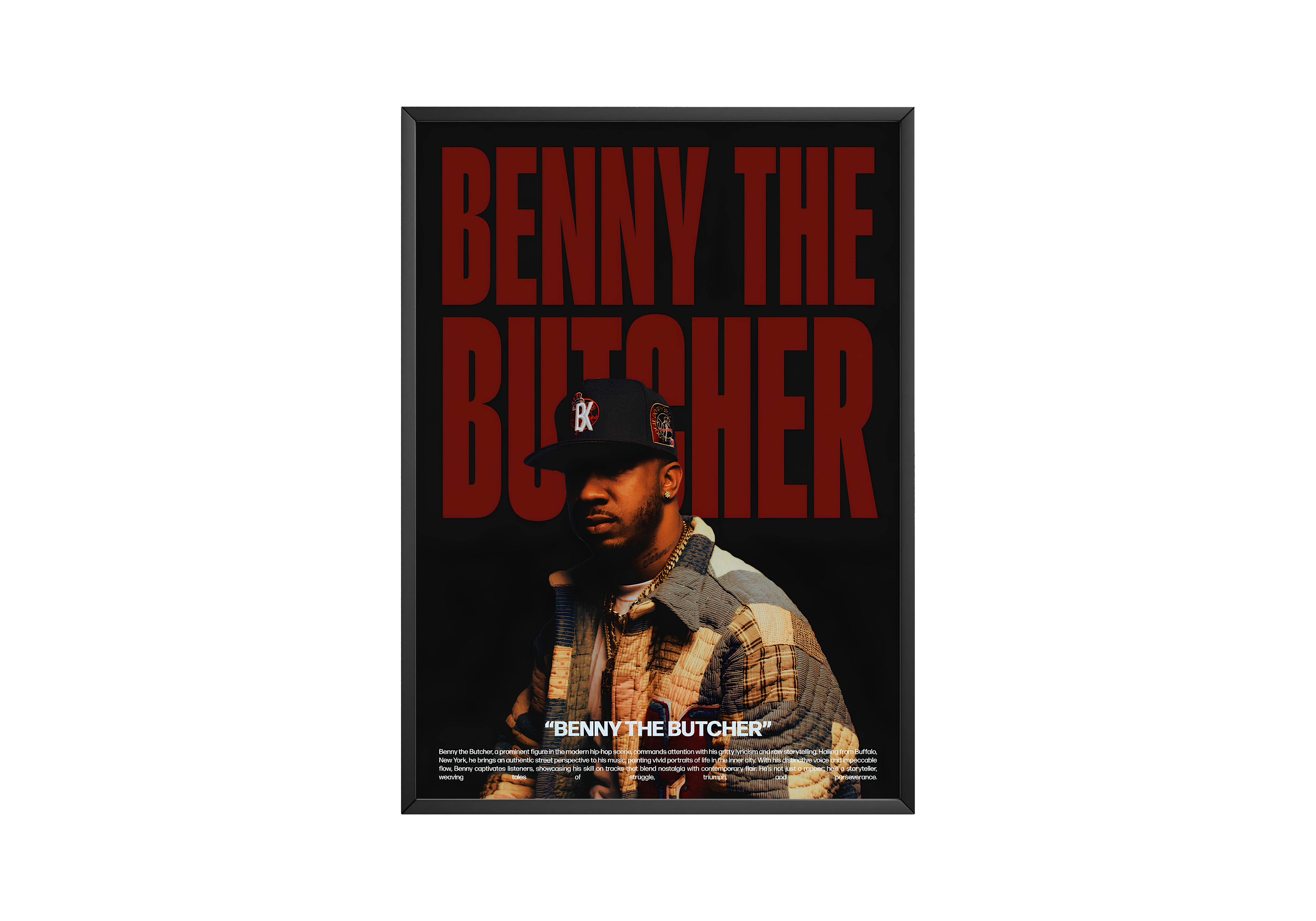 Benny The Butcherer 'Focus' Poster | Hype Posters