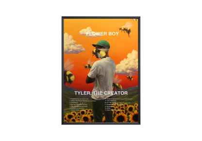 Tyler The Creator 'Flower Boy' Poster | Hype Posters