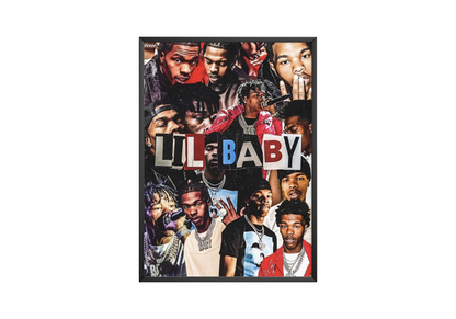 Lil Baby Collage Poster | Hype Posters