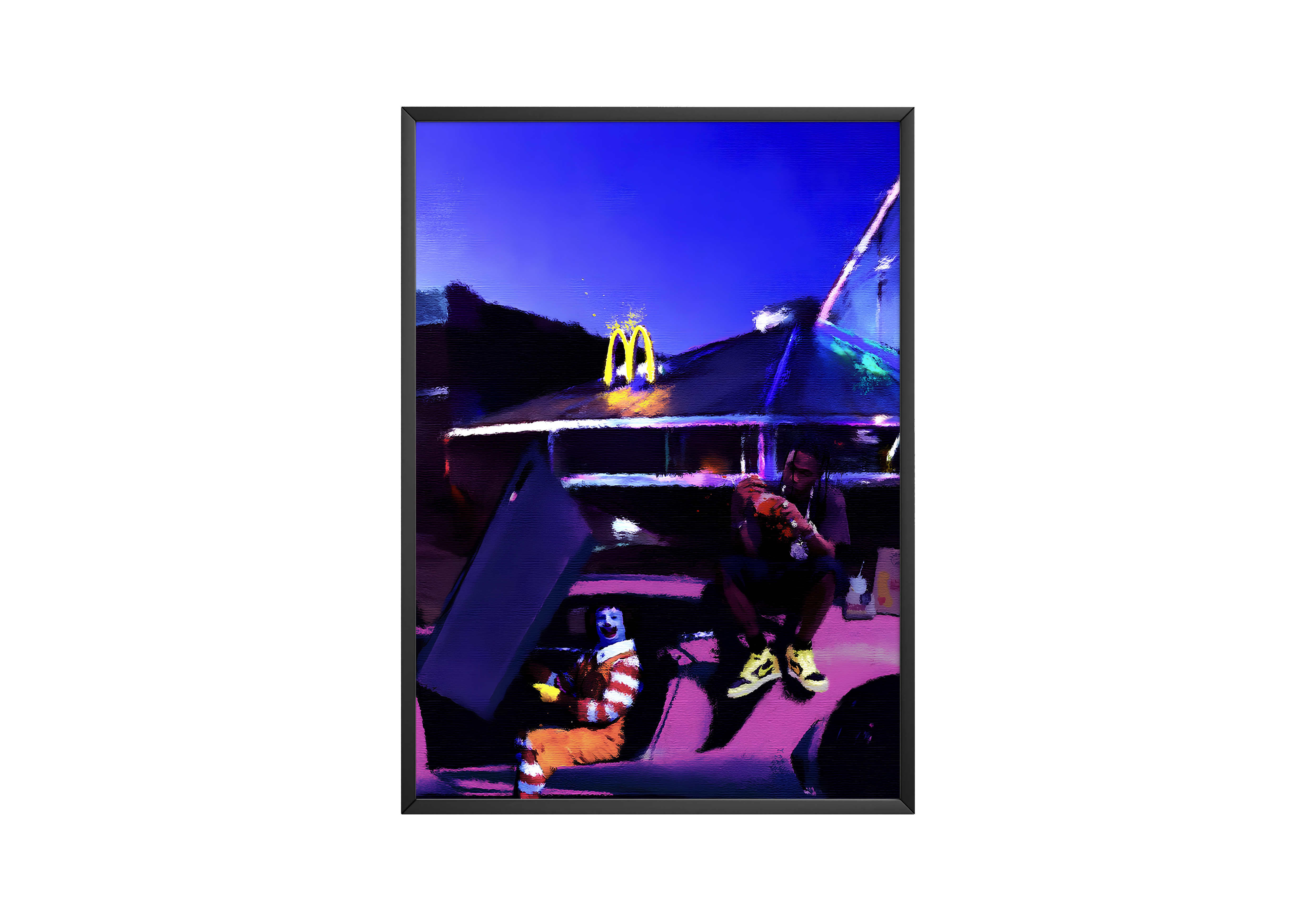 Travis Scott MC Painting Poster | Hype Posters