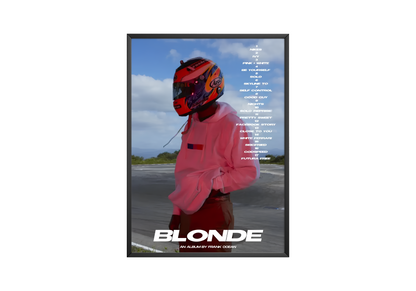 Frank Ocean 'Blonde' Aesthetic Poster | Hype Posters