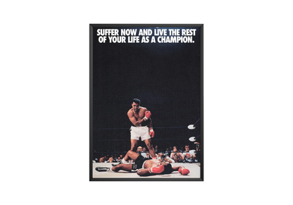 Muhammad Ali 'Suffer' Poster | Hype Posters