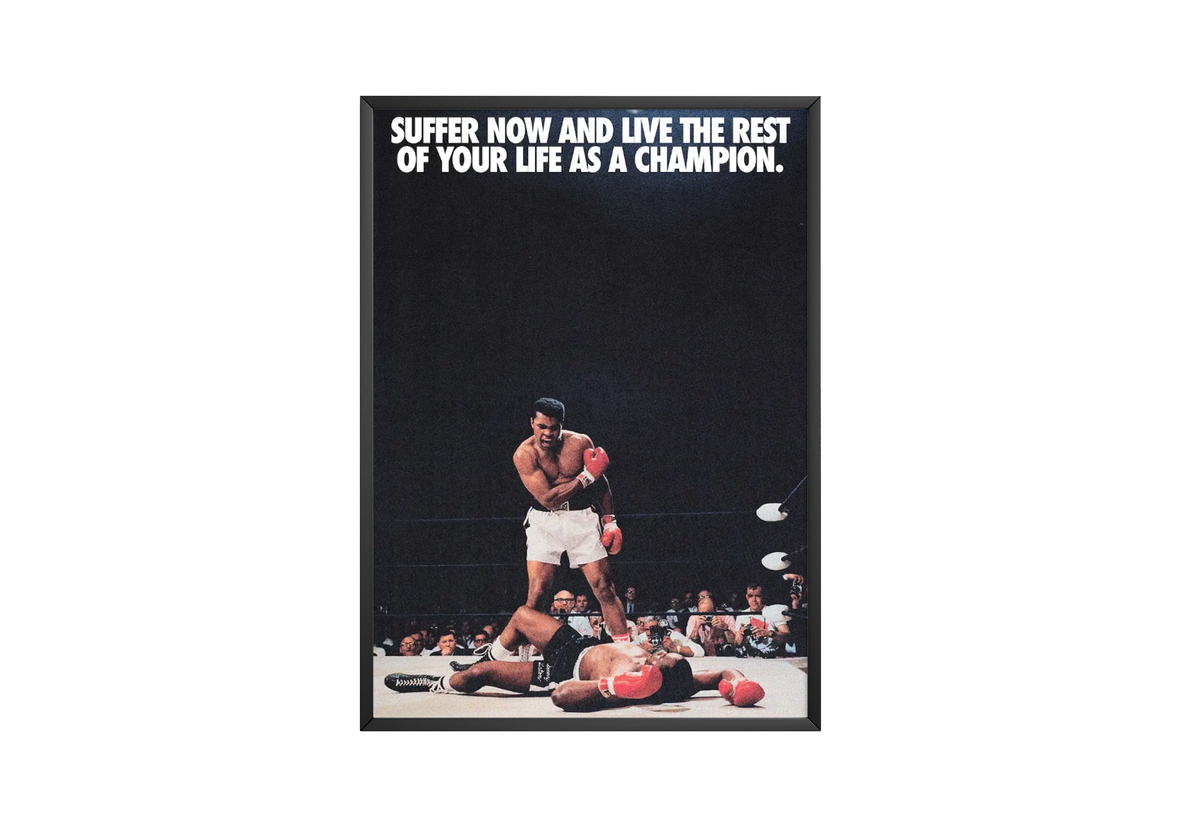 Muhammad Ali 'Suffer' Poster | Hype Posters