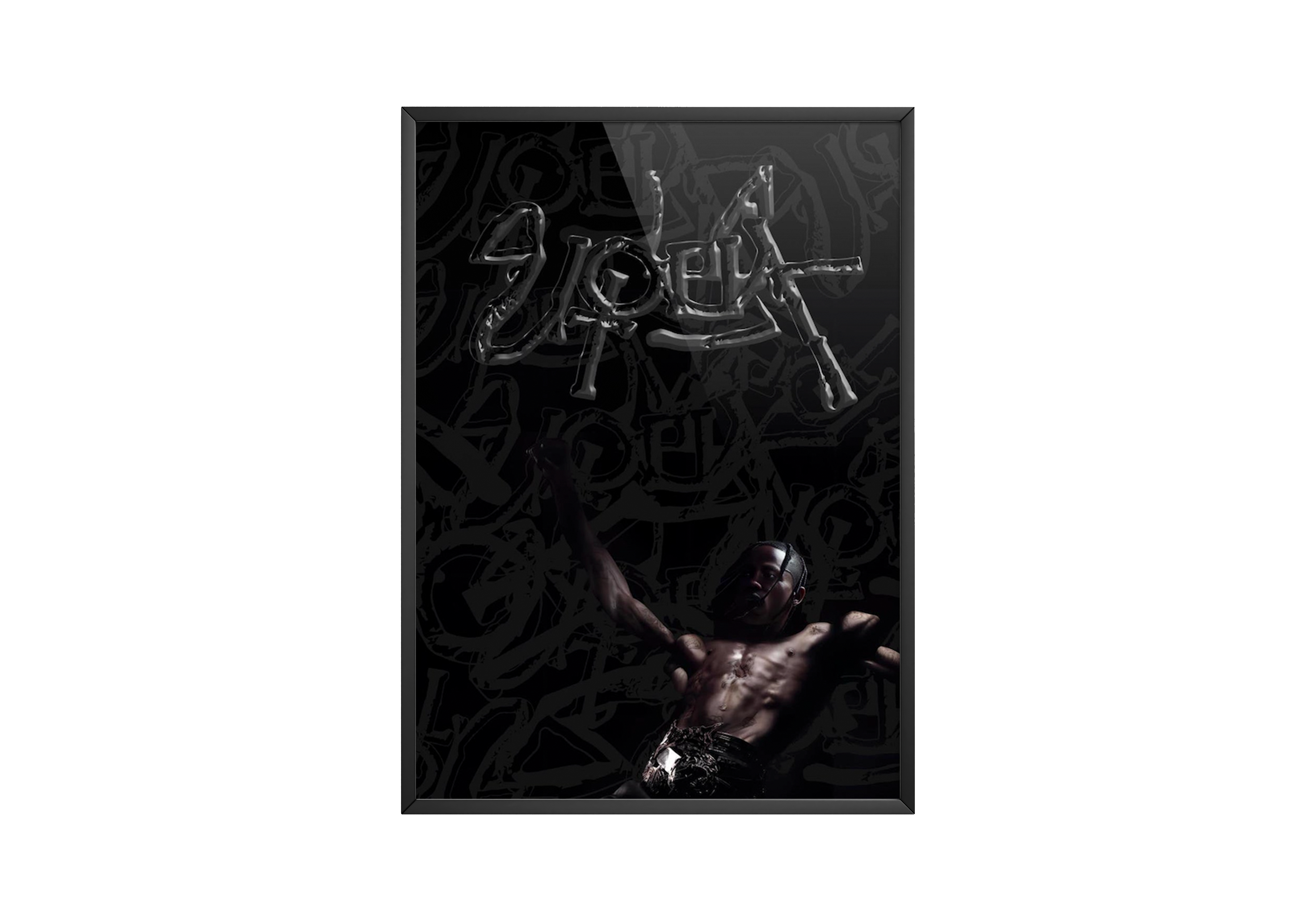 Travis Scott 'Utopia' Focus Poster | Hype Posters