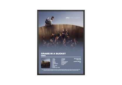 Nines - "Crabs In A Bucket" Album Poster | Hype Posters