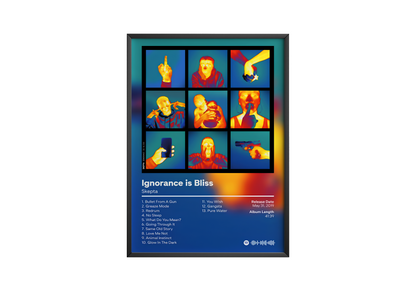 Skepta - "Ignorance Is Bliss" Album Poster | Hype Posters