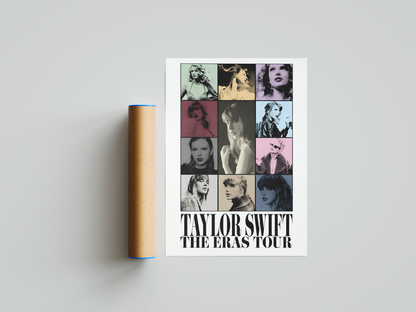 Taylor Swift 'Eras Tour' Classic Poster | Hype Posters