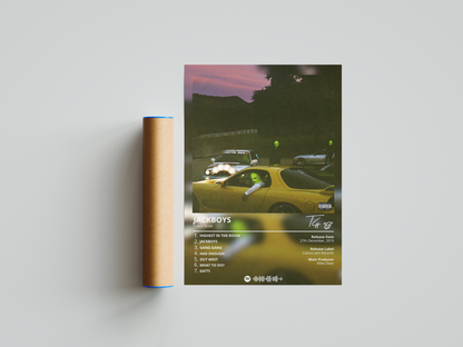 Travis Scott 'Jackboys' Album Poster | Hype Posters