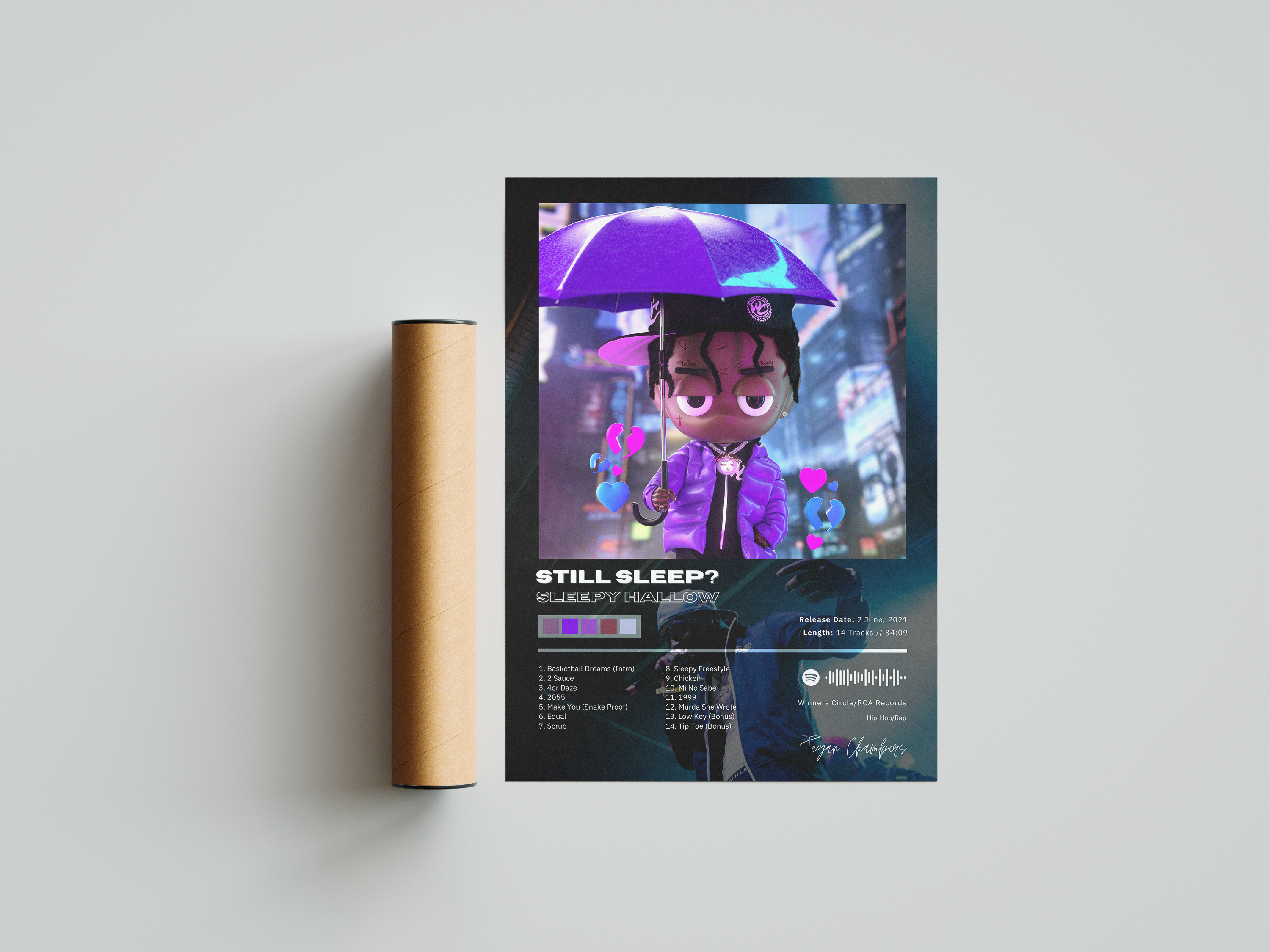 Sleepy Hallow 'Still Sleep? Album Poster | Hype Posters