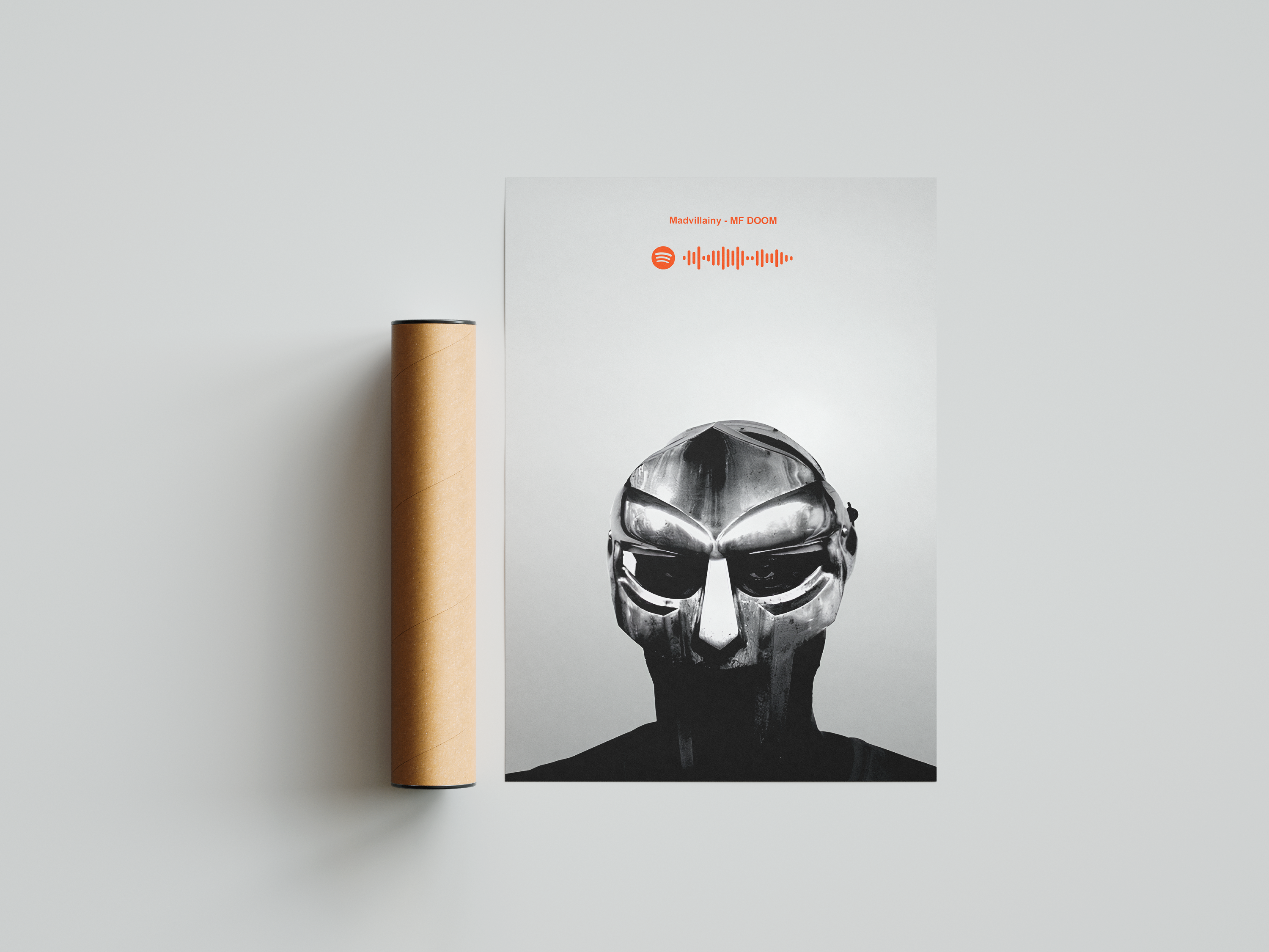 MF DOOM 'Madvillainy' Spotify Poster | Hype Posters